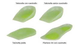 PLANTARE 3/4 CON CUSCINETTO E SCARICO METATARSALE PER SCARPEDAL NUMERO 43 AL NUMERO 44. I PLANTARI IN SILICONE SONO CONSIGLIATI PER METATARSALGIE E SPERONE CALCANEALE