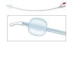 CATETERE FOLEY IN SILICONE PER ADULTI BRILLANT PLUS 2 VIE SENZA SCANALATURE CH20 LUNGHEZZA 41 CM PALLONCINO 10 ML PUNTACILINDRICA 2 FORI 1 PEZZO