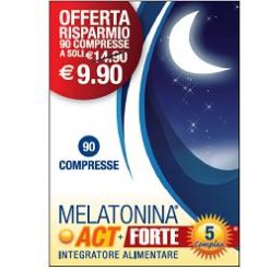 MELATONINA ACT 1MG + FORTE 5 COMPLEX 90 COMPRESSE