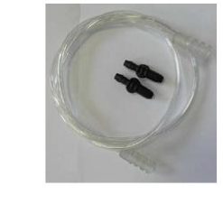 TUBO PER AEROSOL LUNGHEZZA 1,5 M + RACCORDO FEMMINA/FEMMINA+ 2 ADATTATORI