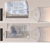 AGO BUTTERFLY STANDARD WINGED SET GAUGE 25 0,5X19 MM CON ALETTE GUIDA CANNULA DI RACCORDO VOLUME 0,45 ML ARANCIO