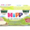 HIPP BIO OMOGENEIZZATO FORMAGGINO PROSCIUTTO 2X80 G