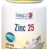 LONGLIFE ZINC 25 MG 100 COMPRESSE
