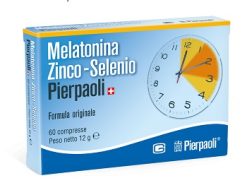 MELATONINA ZINCO SELENIO PIERPAOLI 60 COMPRESSE