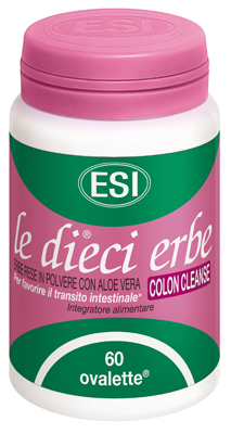 ESI LE DIECI ERBE COLON CLEANSE 60 OVALETTE