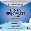 PANNOLONE LINES SPECIALIST CLASSIC RETTANGOLARE CON BARRIERA30 PEZZI