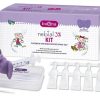 NEBIAL 3% KIT 20 FLACONCINI MONODOSE 5ML SOLUZIONE IPERTONICA CON ACIDO IALURONICO + NEBULIZZATORE SPRAY-SOL