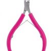 TROUSS 21 TRONCHESE PER CUTICOLE MANI IN ACCIAIO INOSSIDABILE COLORE ARGENTO E VIOLA