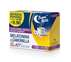 MELATONINA ACT+CAMOMILLA 30 BUSTINE