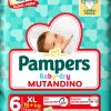 PAMPERS BABY DRY PANNOLINO MUTANDINA XL SMALL PACK 14 PEZZI