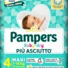 PAMPERS BABY DRY PANNOLINO DOWNCOUNT MAXI 17 PEZZI