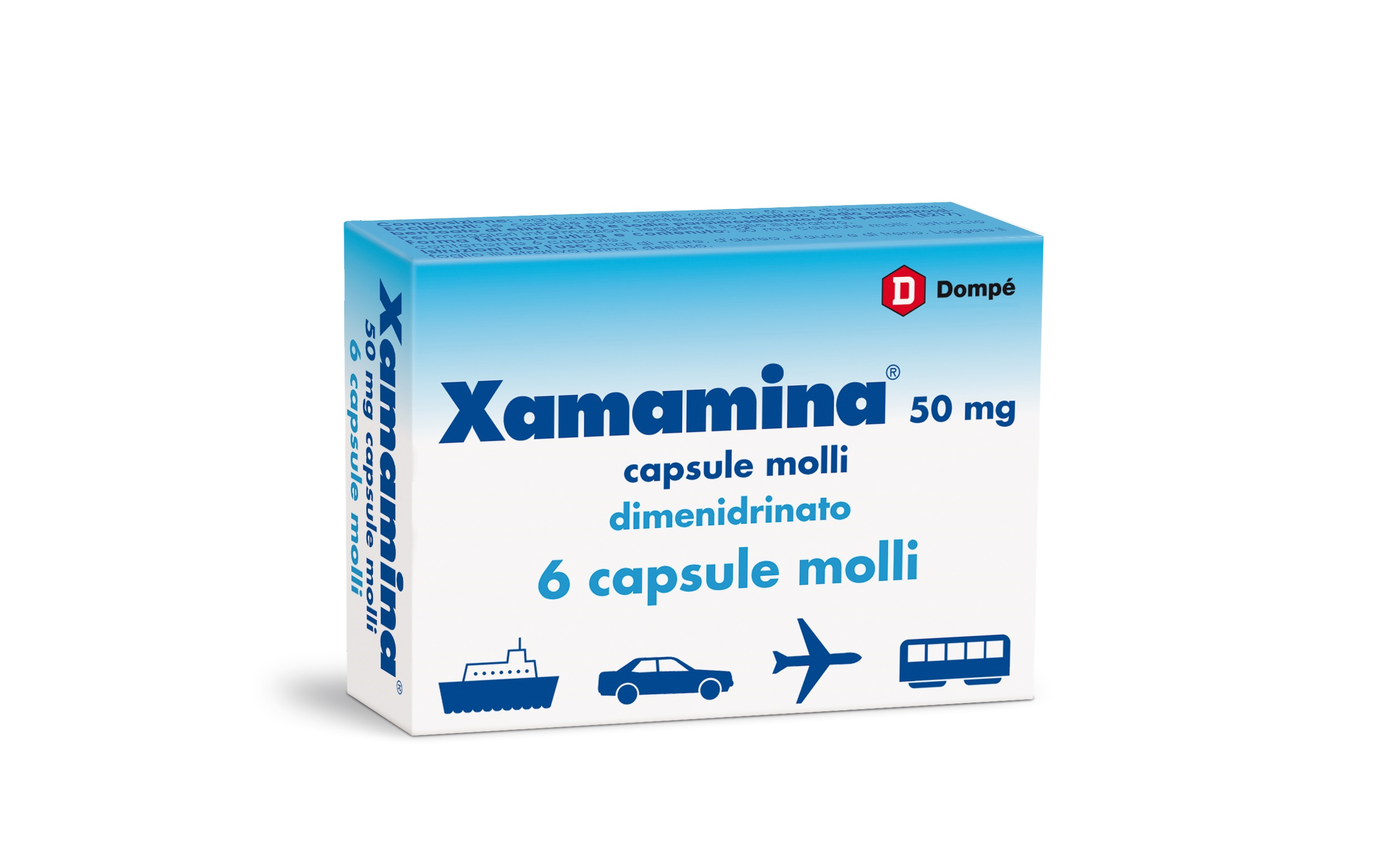 XAMAMINA*6 cps molli 50 mg