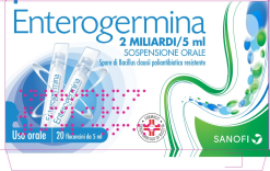 ENTEROGERMINA*orale sosp 20 flaconcini 2 mld 5 ml
