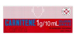 CARNITENE*orale soluz 10 flaconcini 1 g/10 ml
