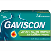 GAVISCON*24 cpr mast 250 mg + 133,5 mg menta