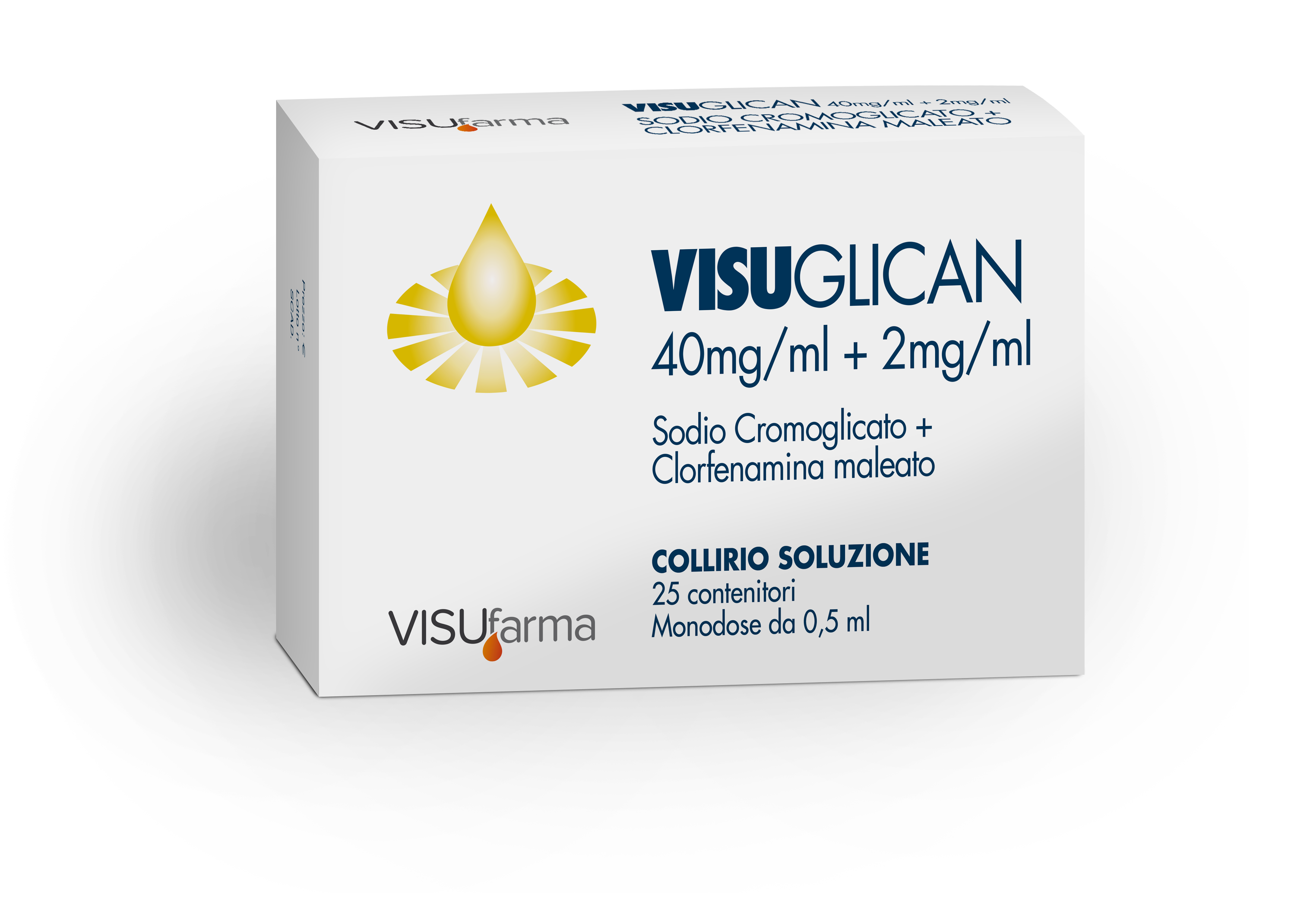 VISUGLICAN*collirio 25 monod 40 mg/ml + 2 mg/ml