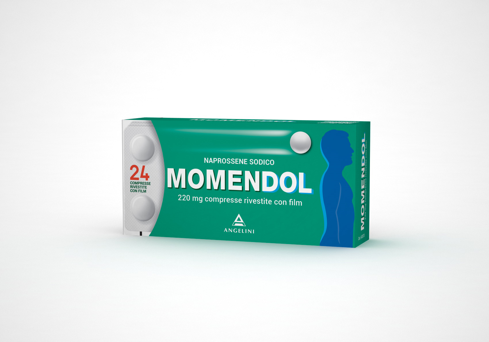 MOMENDOL*24 cpr riv 220 mg