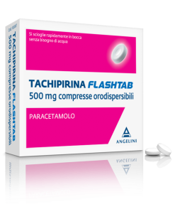 TACHIPIRINA FLASHTAB*16 cpr orodispers 500 mg