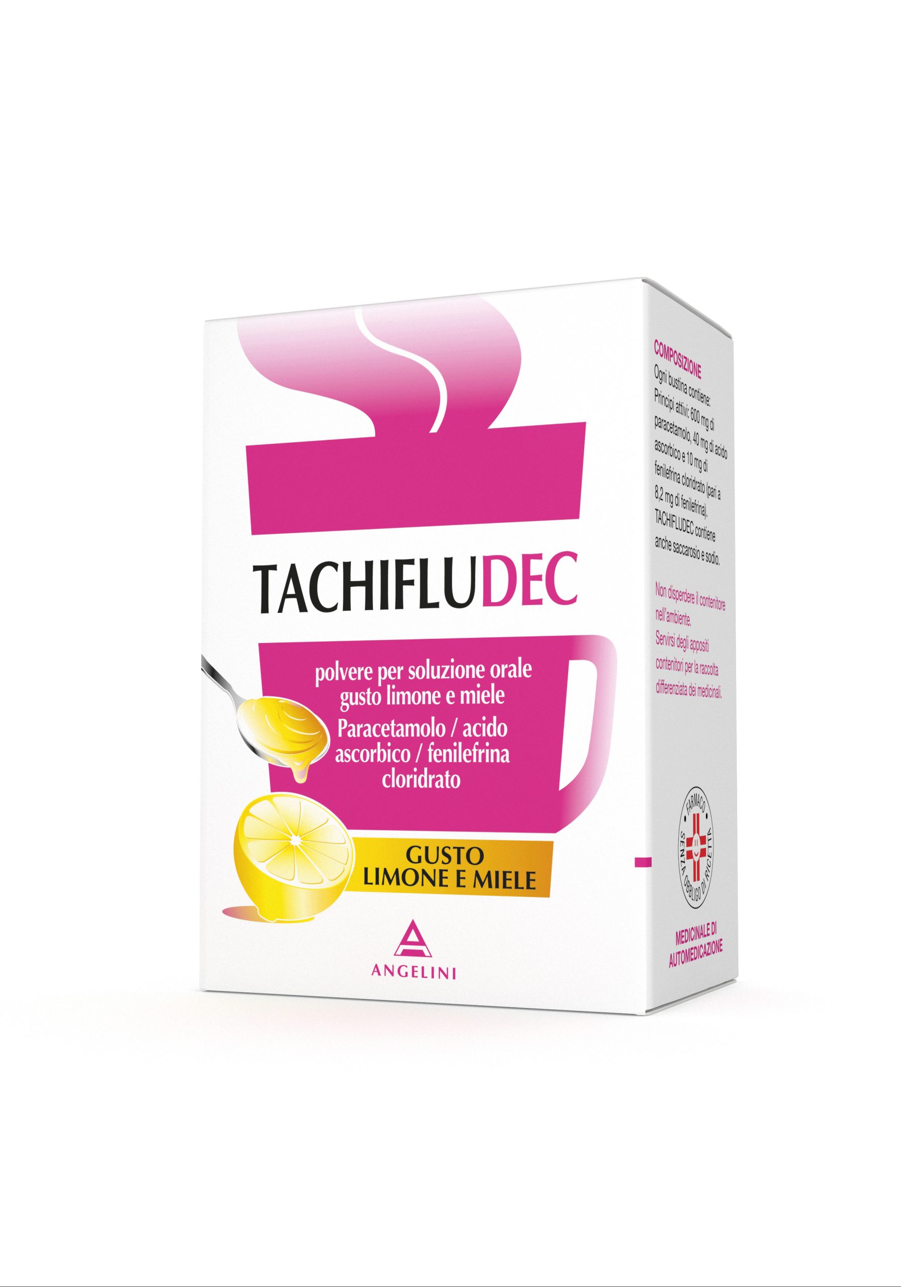 TACHIFLUDEC*orale polv 16 bust limone miele