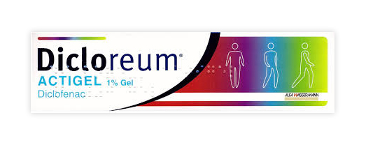 DICLOREUM ACTIGEL*gel 100 g 1%
