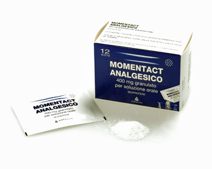 MOMENTACT ANALGESICO*12 bust grat 400 mg