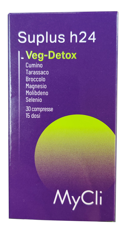 MYCLI SUPLUS H24 VEG-DETOX 30 COMPRESSE