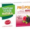 TANTUM VERDE NATURA PROPOLI+C CON ZINCO E VITAMINA C 15 PASTIGLIE GOMMOSE GUSTO FRUTTI DI BOSCO