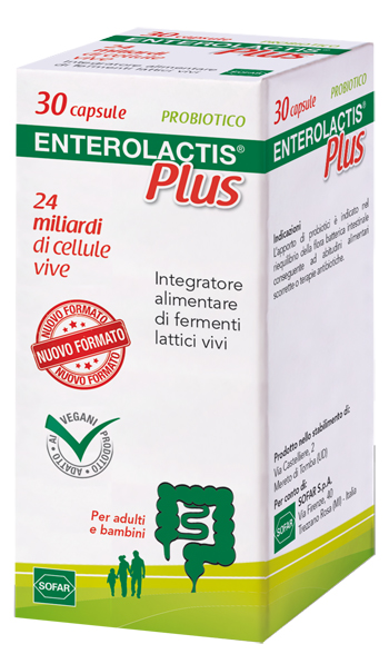 ENTEROLACTIS PLUS 30 CAPSULE