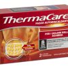FASCIA AUTORISCALDANTE A CALORE TERAPEUTICO THERMACARE SCHIENA 2 PEZZI