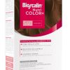 BIOSCALIN NUTRICOLOR PLUS 5,40 CACAO CREMA COLORANTE 40 ML +RIVELATORE CREMA 60 ML + SHAMPOO 12 ML + TRATTAMENTO FINALEBALSAMO 12 ML