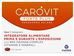 CAROVIT FORTE PLUS PROGRAMMA SOLARE 30 CAPSULE