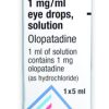 OPATANOL*collirio 5 ml 1 mg/ ml