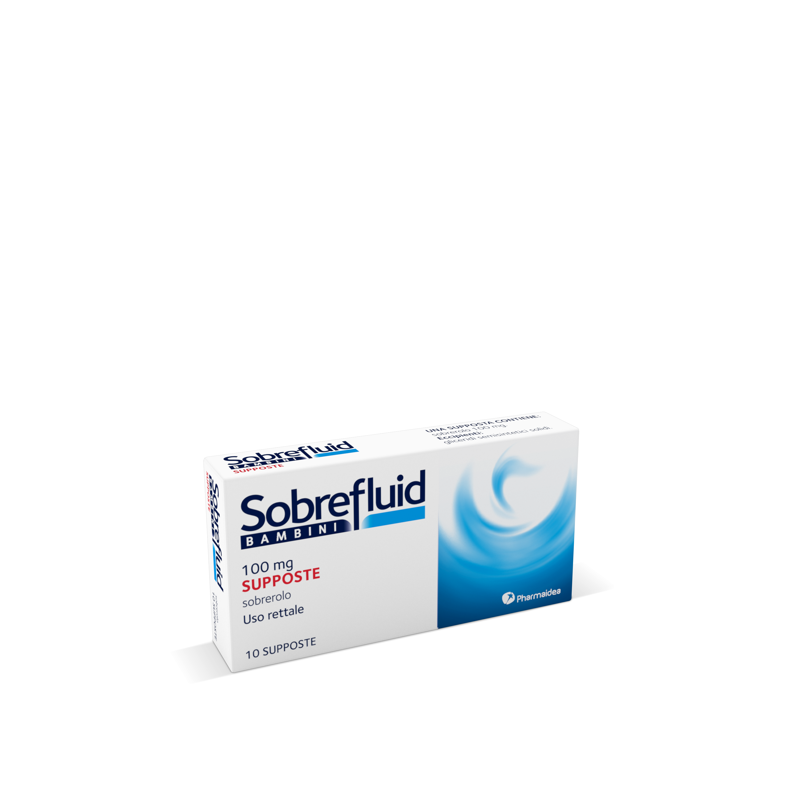 SOBREFLUID*BAMBINI 10 supp 100 mg