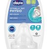 CHICCO TETTARELLA PERFECT 5 0M IN SILICONE 1 FORO 2 PEZZI