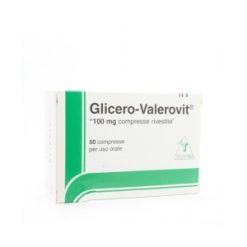 GLICEROVALEROVIT*50 cpr riv 100 mg + 40 mg