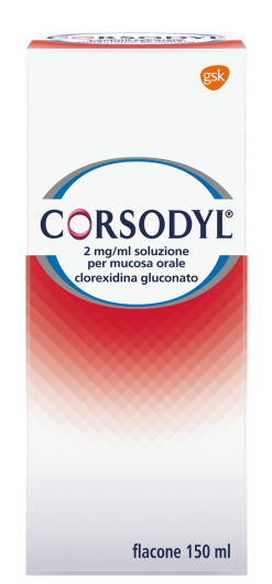 CORSODYL*collut 150 ml 200 mg/100 ml