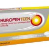 NUROFENTEEN*12 cpr orodisp 200 mg limone