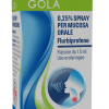 FLUIBRON GOLA*spray mucosa orale 15 ml 0,25%