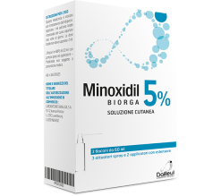 MINOXIDIL BIORGA (LABORATOIRES BAILLEUL)*soluz cutanea 3 flaconi 60 ml 5%