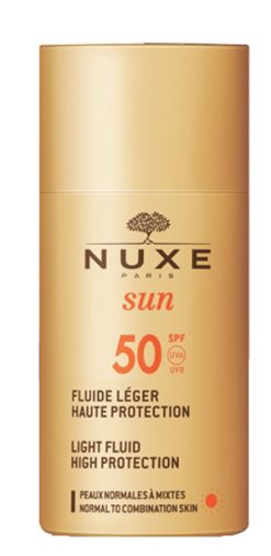 NUXE SUN FLUIDO LEGGERO ALTA PROTEZIONE SPF50 50 ML