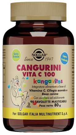 CANGURINI VITA C 100 90 TAVOLETTE MASTICABILI