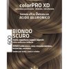 EUPHIDRA COLORPRO XD 600 BIONDO SCURO GEL COLORANTE CAPELLIIN FLACONE + ATTIVANTE + BALSAMO + GUANTI