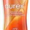 DUREX MASSAGE 2 IN 1 GEL MASSAGGIO CORPO E LUBRIFICANTE YLANG YLANG 200 ML