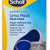 SCHOLL LIMA PIEDI PELLE DURA