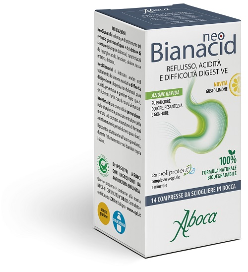 NEOBIANACID 14 COMPRESSE LIMONE