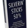 MATITA CAUSTICA SILVERIN NITRATO D'ARGENTO 50% RIGIDA LUNGHEZZA 115 MM 10 PEZZI