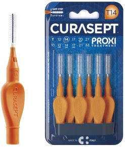 CURASEPT PROXI T14 ARANCIO/ORANGE 6 PEZZI