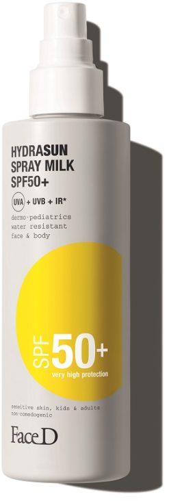 FACE D HYDRASUN LATTE SOLARE SPRAY SPF50+ VISO & CORPO 150 ML