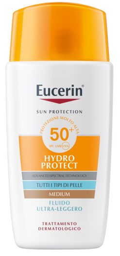EUCERIN FLUIDO ULTRA LEGGERO TINTED SPF50+ 50 ML