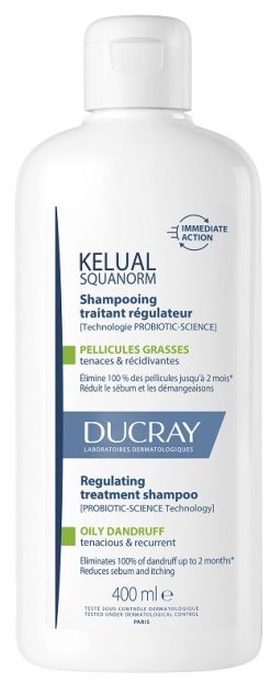 KELUAL SQUANORM SHAMPOO TRATTANTE REGOLATORE FORFORA GRASSA400 ML